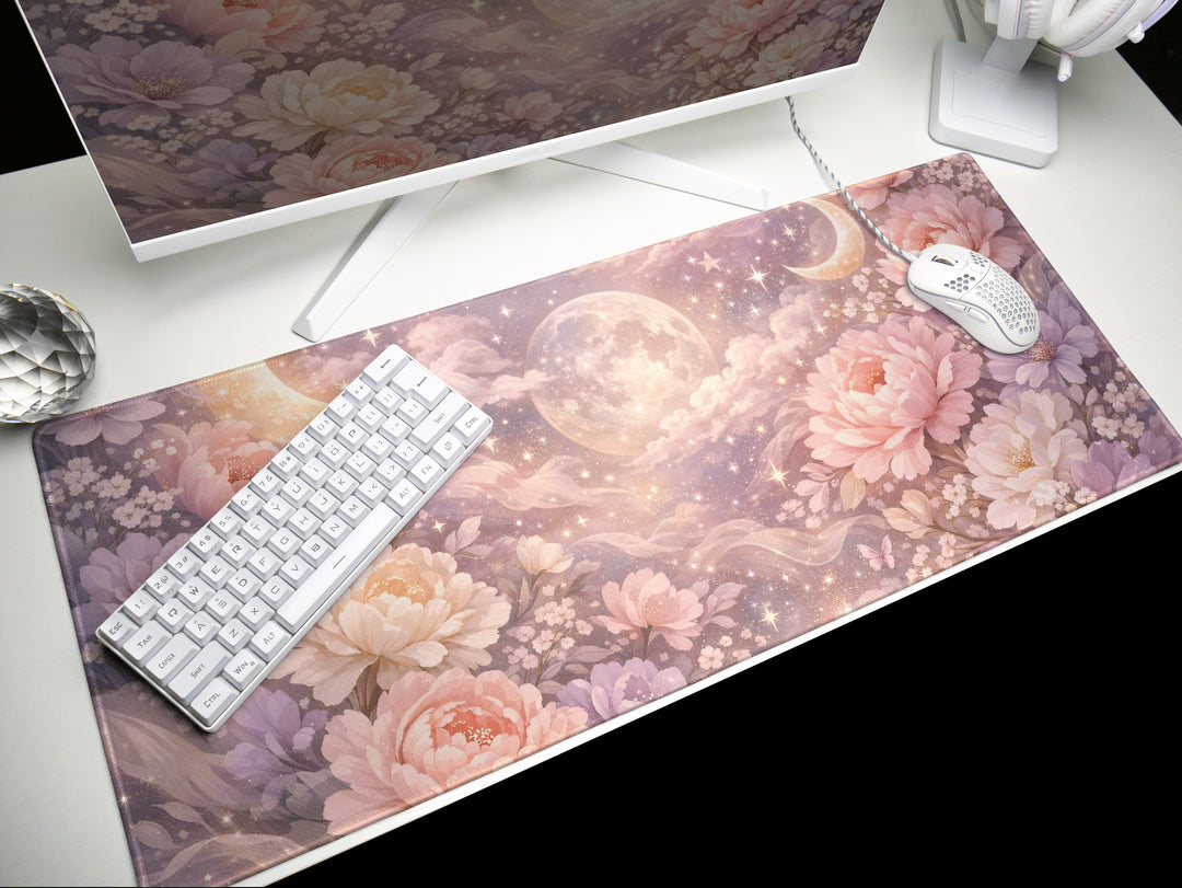 Deskpad - Moonlit Peony Garden, image 11