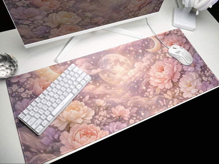 Deskpad - Moonlit Peony Garden, image 11