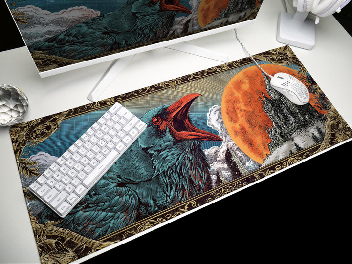 Deskpad - Crimson Moon Caw, image 11