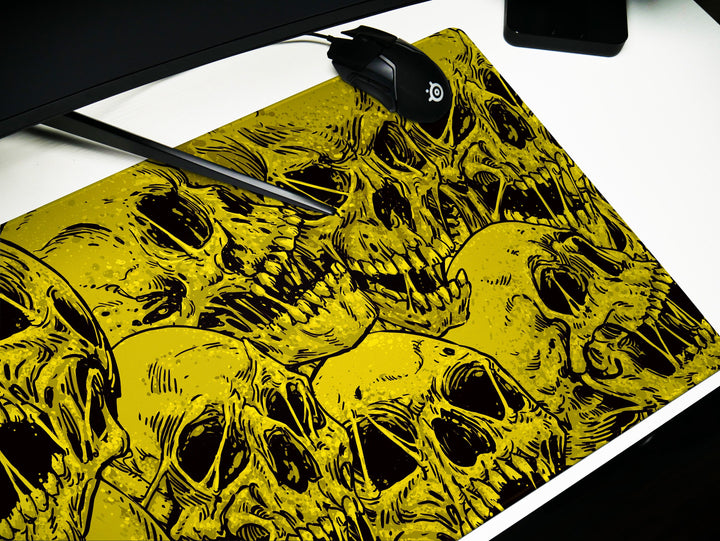 Fierce Skulls Yellow