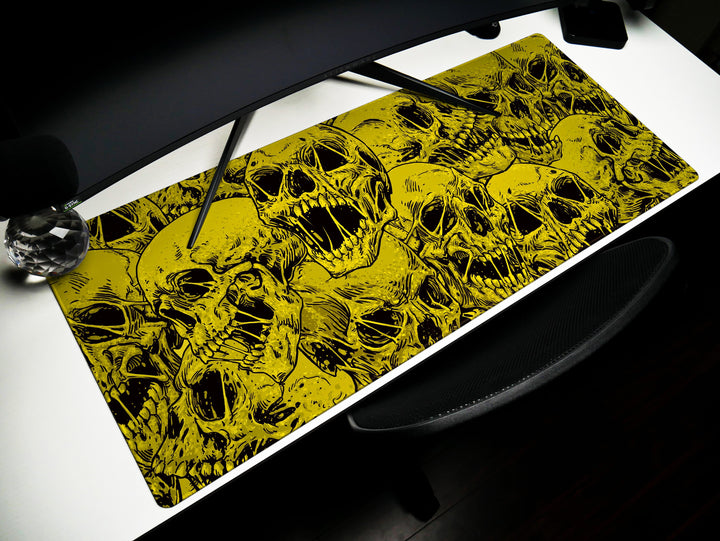 Fierce Skulls Yellow