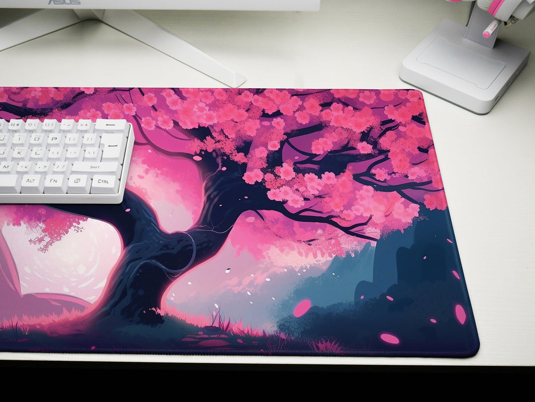 Neon Kawaii Cherry Blossom Design 1