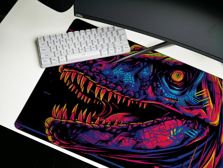 Neon T-Rex Design 1