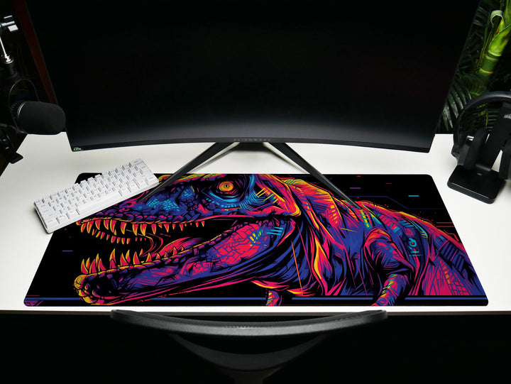 Neon T-Rex Design 1