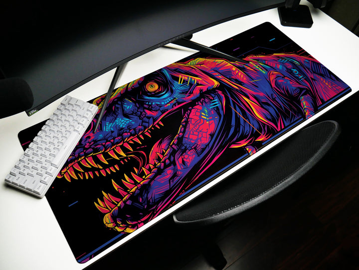 Neon T-Rex Design 1