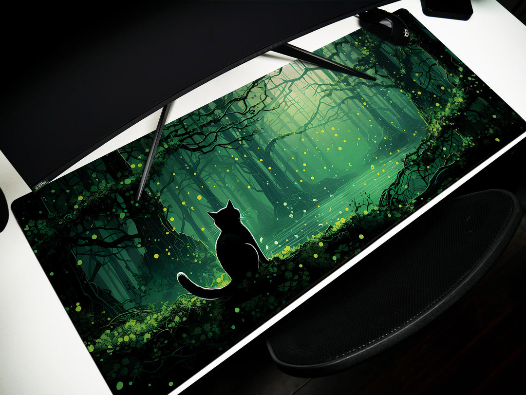 Black Cat Forest Design 1