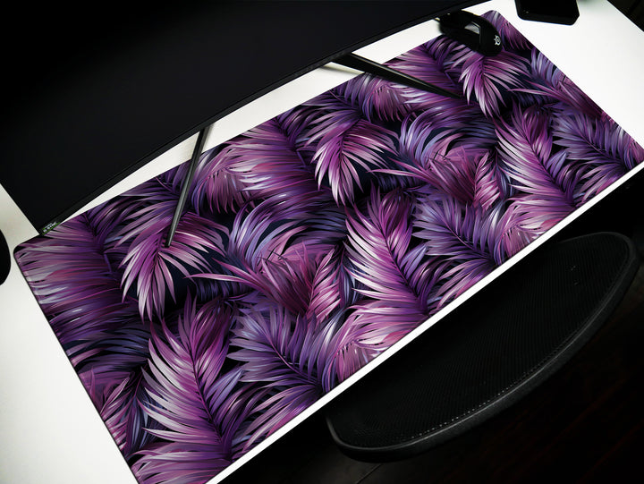 Purple Leaves Pattern