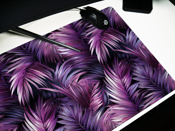 Purple Leaves Pattern