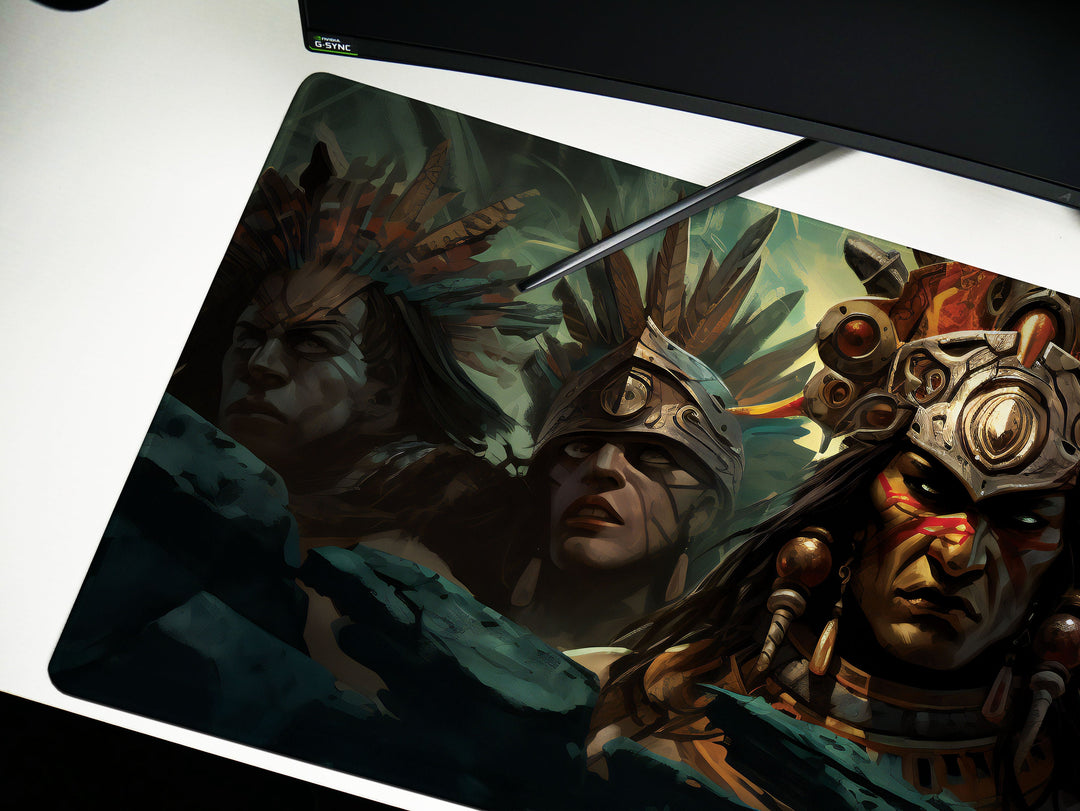 Aztec Warriors, Design 1