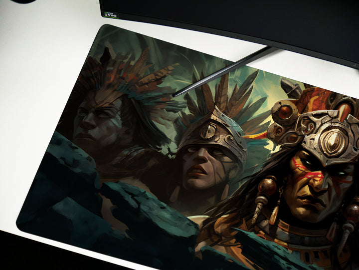 Aztec Warriors, Design 1