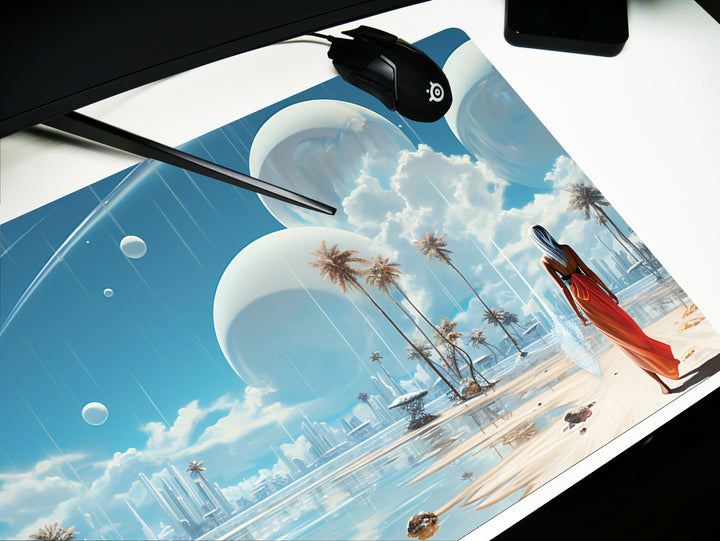 Futuristic Beachscape, Design 1
