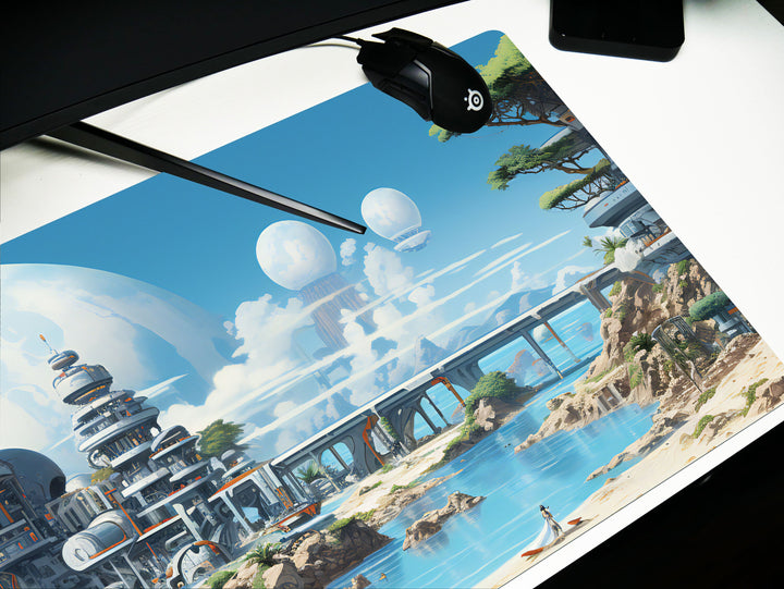 Futuristic Beachscape, Design 2