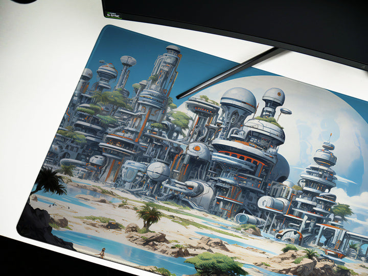 Futuristic Beachscape, Design 2