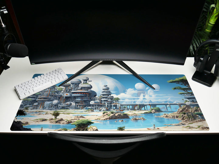 Futuristic Beachscape, Design 2