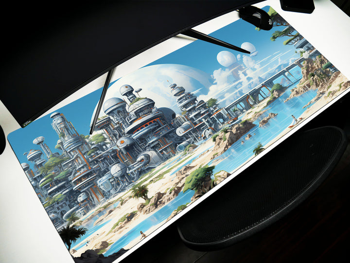 Futuristic Beachscape, Design 2
