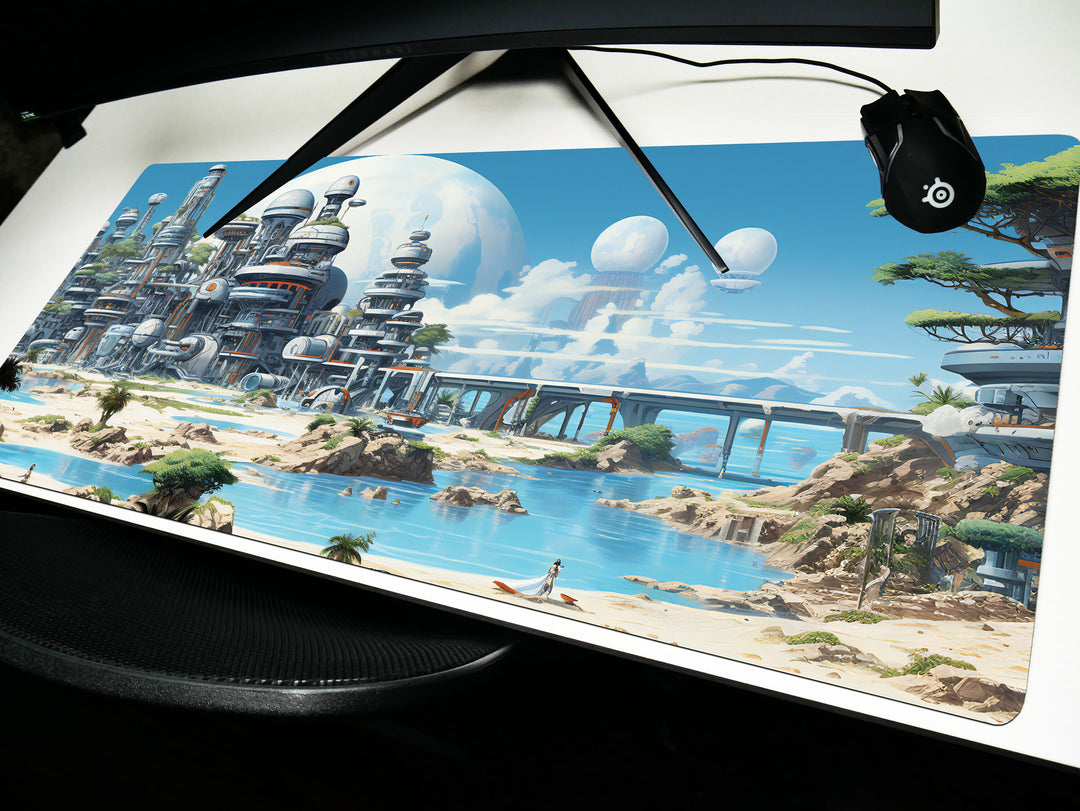 Futuristic Beachscape, Design 2