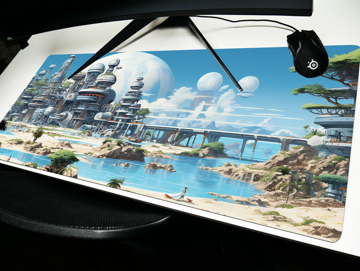 Futuristic Beachscape, Design 2